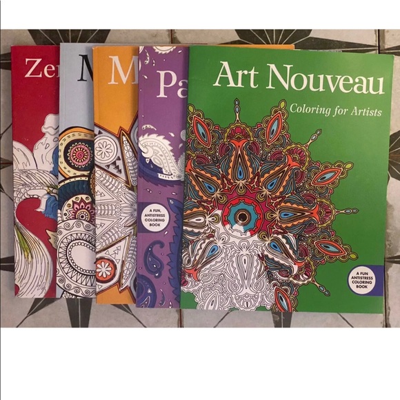 ADULT ~ COLORING BOOKS~ASSORTED ~L OT OF 5 ~S KYHORSE PUPLISHING … - Picture 8 of 16